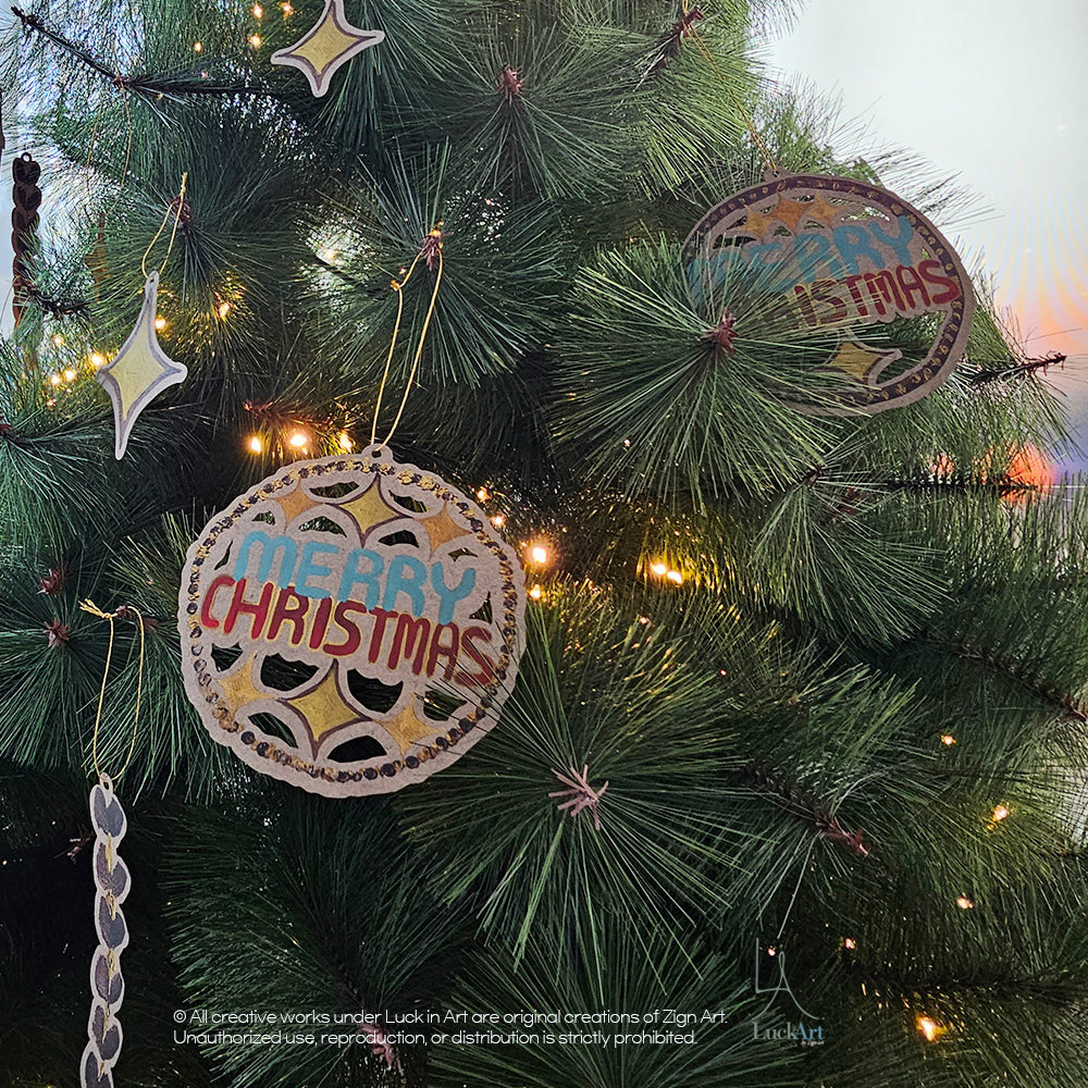 [JAZZ AGE] christmas tree 크리스마스 트리 오너먼트 2set